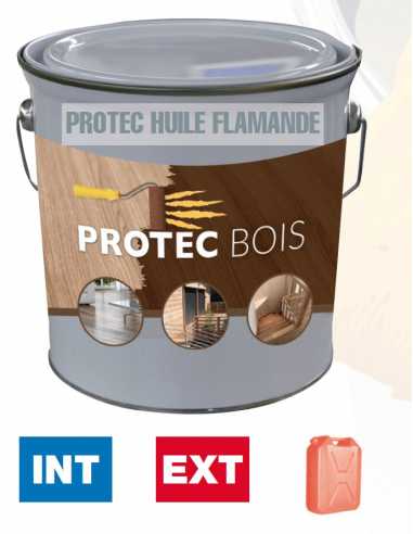 PROTEC HUILE FLAMANDE                                                                                                                                                                                    PEINTURE DECORATION PEINTURE DECORATION TRAITEMENTS DECO BOIS ICOPEINT