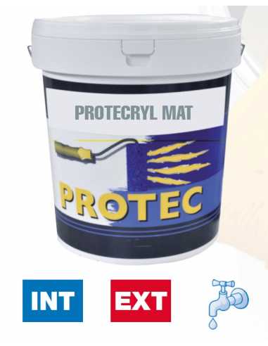 PROTECRYL MAT                                                                                                                                                                                            PEINTURE DECORATION PEINTURE DECORATION FAÇADES EUROCOLOR (INDUSTRIAS QUIMICAS