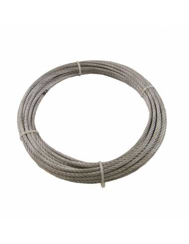 Câble inox en rouleau                                                                                                                                                                                    QUINCAILLERIE LEVAGE CABLE PRAMAC SAS