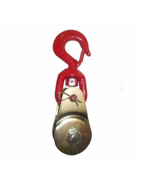 Poulie de traction ou de renvoi                                                                                                                                                                          QUINCAILLERIE LEVAGE ACCESSOIRES CABLE NANTAISE DE POULIES