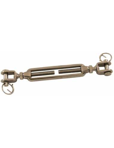 Tendeur inox à 2 chapes                                                                                                                                                                                  QUINCAILLERIE LEVAGE ACCESSOIRES CABLE PRAMAC SAS