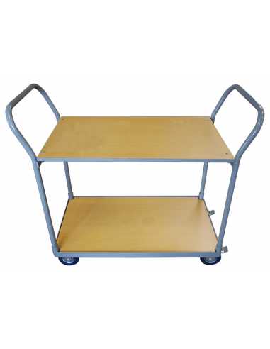 Servante plateaux bois 250 kg                                                                                                                                                                            QUINCAILLERIE LEVAGE MANUTENTION SOL/AERIEN STOCKMAN