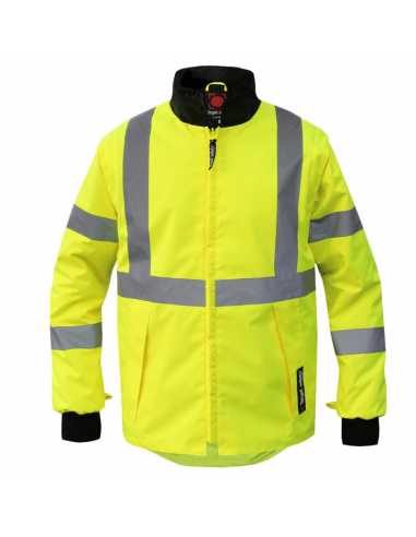 Gilet haute visibilité ROCKET jaune/noir                                                                                                                                                                 QUINCAILLERIE EPI CORPS