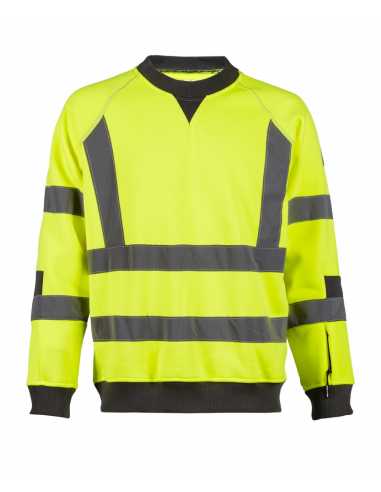 Sweat haute visibilité NEON jaune                                                                                                                                                                        QUINCAILLERIE EPI CORPS