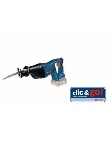 Scie sabre gsa 18v-li click&g                                                                                                                                                                            QUINCAILLERIE ELECTRO PORTATIF MACHINE BATTERIE BOSCH ROBERT FRANCE SA