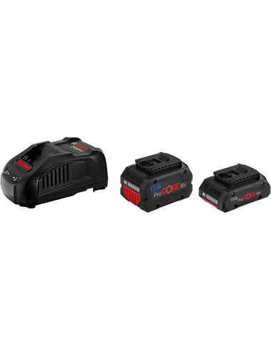 Pack 2 batteries PROCORE 18V                                                                                                                                                                             QUINCAILLERIE ELECTRO PORTATIF MACHINE BATTERIE BOSCH ROBERT FRANCE SA