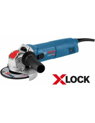 Meuleuse X-LOCK 125mm 1400W                                                                                                                                                                              QUINCAILLERIE ELECTRO PORTATIF MACHINE FILAIRE BOSCH ROBERT FRANCE SA