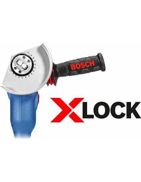 Meuleuse X-LOCK 125mm 1700W                                                                                                                                                                              QUINCAILLERIE ELECTRO PORTATIF MACHINE FILAIRE BOSCH ROBERT FRANCE SA