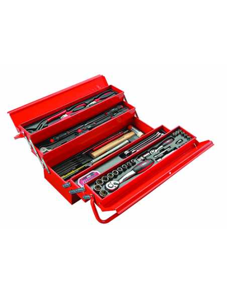 Composition 113 Outils avec caisse de maintenance CP-113BOXZ                                                                                                                                             QUINCAILLERIE OUTILLAGE OUTILLAGE MAIN SAM OUTILLAGE