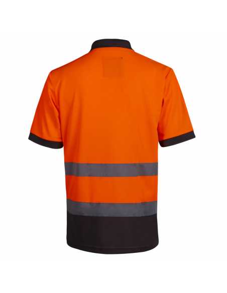 Polo haute visibilité APOLLO orange                                                                                                                                                                      QUINCAILLERIE EPI CORPS FRANCE TEXTILE PRODUCTION