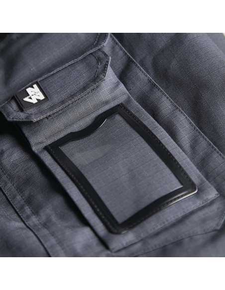 Pantalon de travail RIPSTOP EDWARD gris                                                                                                                                                                  QUINCAILLERIE EPI CORPS FRANCE TEXTILE PRODUCTION