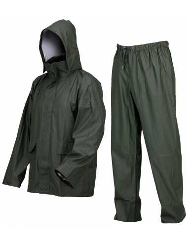 Ensemble de pluie souple vert                                                                                                                                                                            QUINCAILLERIE EPI CORPS DIFAC