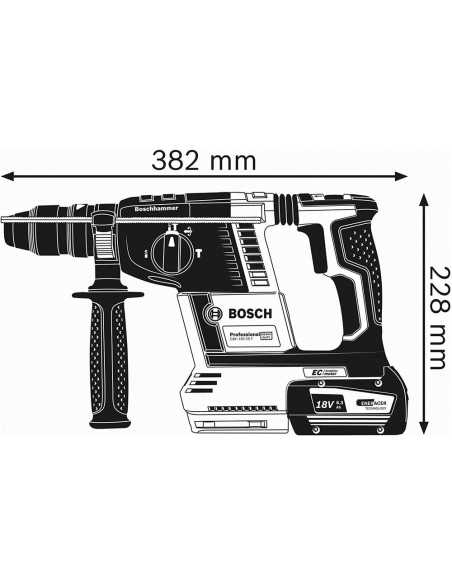 Marteau perforateur GBH 18V-26 SOLO                                                                                                                                                                      QUINCAILLERIE ELECTRO PORTATIF MACHINE BATTERIE BOSCH ROBERT FRANCE SA