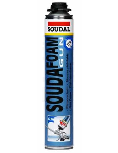 Mousse PU pistolable à visser                                                                                                                                                                            CONSOMMABLES CONSOMMABLES COLLES SOUDAL SAS