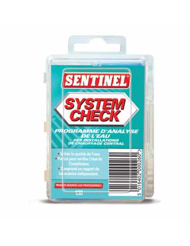 SystemCheck Test Kit                                                                                                                                                                                     PLOMBERIE INSTALLATION PLOMBERIE PROTECTION CANALISATION SENTINEL PERFORMANCE FRANCE