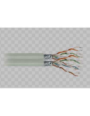 Câble F/UTP 2X4 Paires CAT6                                                                                                                                                                              ELECTRICITE FILS ET CABLES CABLES COURANTS FAIBLES ALGOREL