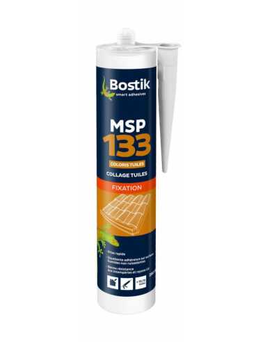 Mastic MS Polymère MSP133 spécial tuiles                                                                                                                                                                 CONSOMMABLES CONSOMMABLES COLLES BOSTIK SA