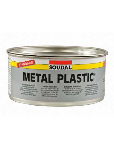 Mastic METAL PLASTIC polyesther 1KG                                                                                                                                                                      CONSOMMABLES CONSOMMABLES COLLES SOUDAL SAS