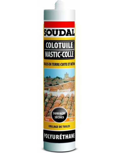 Mastic-colle COLOTUILE                                                                                                                                                                                   CONSOMMABLES CONSOMMABLES COLLES SOUDAL SAS
