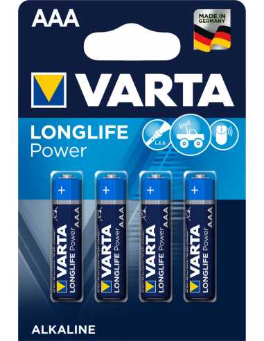 Pile lithium longlife AAA                                                                                                                                                                                CONSOMMABLES CONSOMMABLES GENERAL VARTA CONSUMER FRANCE SAS