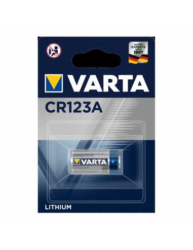 Pile lithium CR123                                                                                                                                                                                       CONSOMMABLES CONSOMMABLES GENERAL VARTA CONSUMER FRANCE SAS