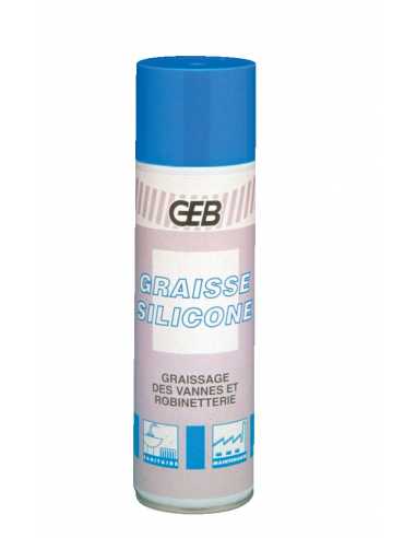 Graisse silicone Aérosol                                                                                                                                                                                 CONSOMMABLES CONSOMMABLES CONSOMMABLE GEB S.A.S.