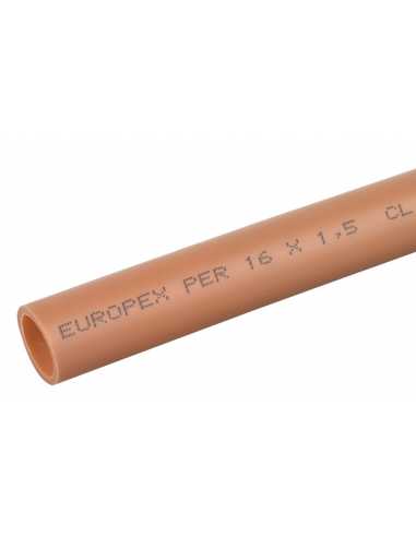Tube PER Europex nu                                                                                                                                                                                      PLOMBERIE TUBE CANALISATION PLOMBERIE HYDROCABLE THERMACOME