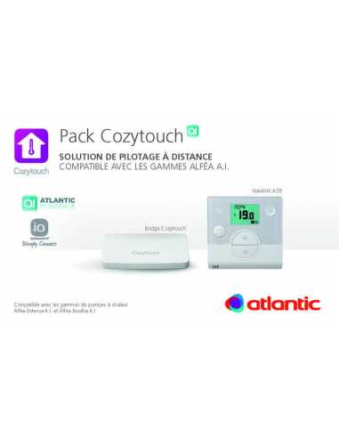 Pack Cozytouch ATLANTIC NB A.I pour Pompe à Chaleur Alféa Extensa A.I et  Excellia A.I et HP A.I - 501003