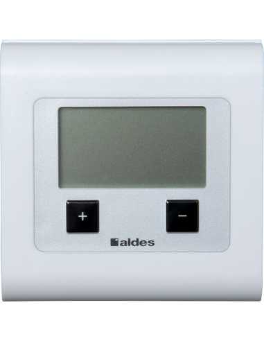 Thermostat sans fil radio pour système T.ONE                                                                                                                                                             THERMIQUE CLIMATISATION ACCESSOIRES CLIMATISATION ALDES AERAULIQUE