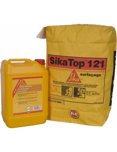 Mortier hydrolique SIKATOP 121 surfacage                                                                                                                                                                 CONSOMMABLES CONSOMMABLES COLLES SIKA FRANCE SA
