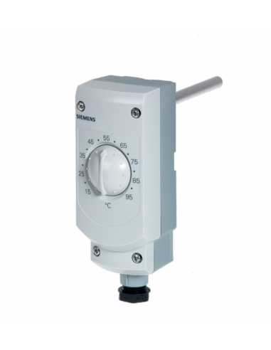 Thermostat de réglage à plongeur ou à applique RAK                                                                                                                                                       THERMIQUE REGULATION ET COMPTAGE ENERGIE EQUIPEMENT REGULATION SIEMENS SAS
