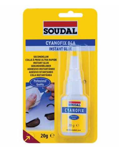 Colle cyanoacrylate                                                                                                                                                                                      CONSOMMABLES CONSOMMABLES COLLES SOUDAL SAS