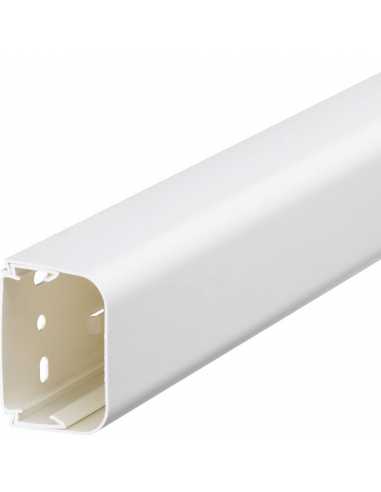 Goulotte de climatisation PVC rigide blanc PALOMA                                                                                                                                                        ELECTRICITE CONDUITS GOULOTTES HAGER SAS