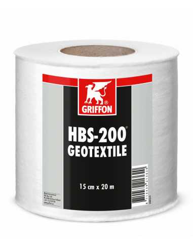 HBS-200 Géotextile 15 cm x 20 M toile élastique de renfort                                                                                                                                               CONSOMMABLES CONSOMMABLES ADHESIFS GRIFFON FRANCE SARL