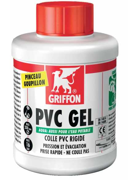 Colle pvc gel AQUA alimentaire                                                                                                                                                                           CONSOMMABLES CONSOMMABLES CONSOMMABLE GRIFFON FRANCE SARL